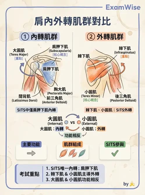 物治 - 上肢與頭頸肌肉解剖 - AI 圖文解析預覽