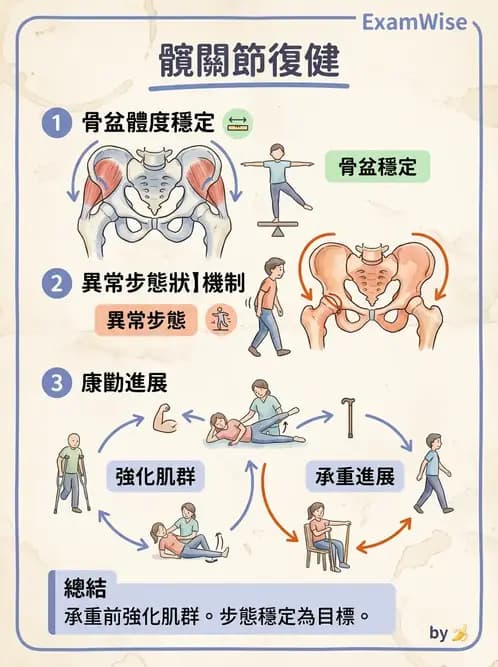 物治 - 髖關節病變與手術復健 - AI 圖文解析預覽