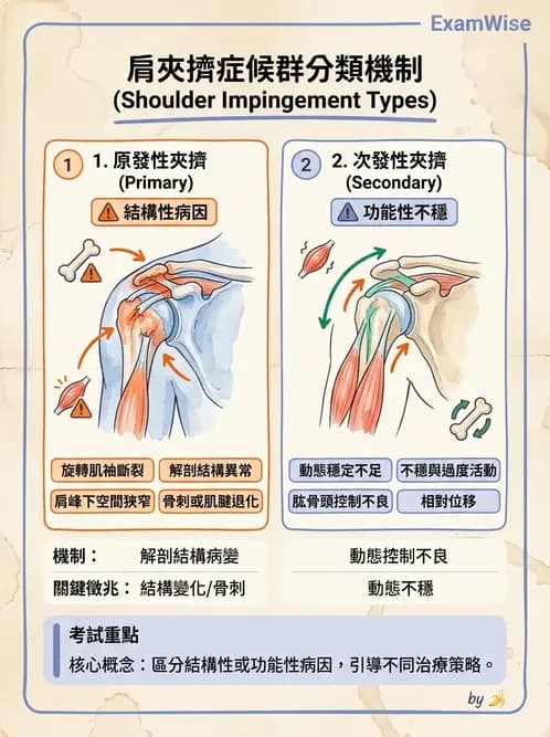 物治 - 肩關節夾擠與旋轉肌袖 - AI 圖文解析預覽