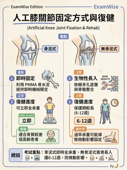 物治 - 膝關節生物力學與退化性疾病 - AI 圖文解析預覽