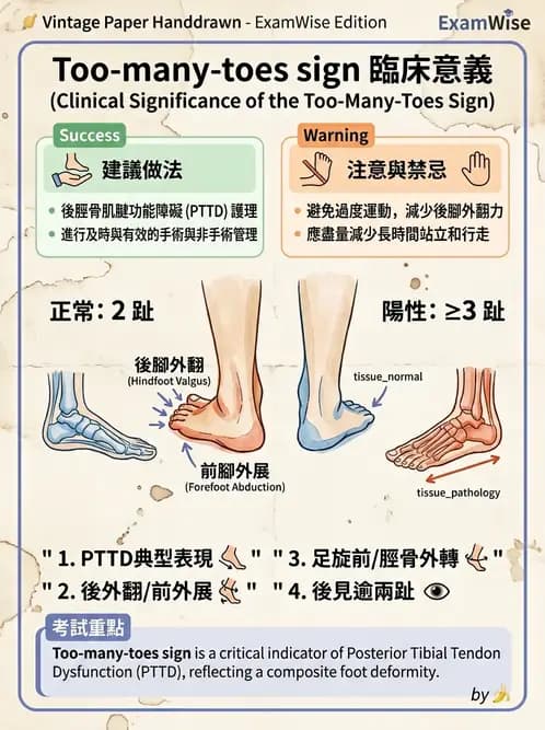 物治 - 足部病變與輔具評估 - AI 圖文解析預覽