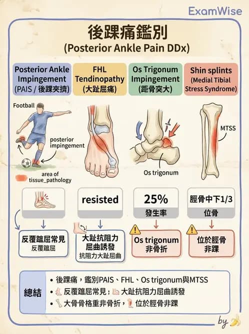 物治 - 踝關節損傷與復健 - AI 圖文解析預覽