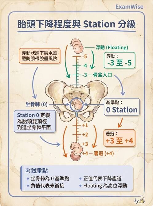 護理師 - 產程機轉與待產護理 - AI 圖文解析預覽