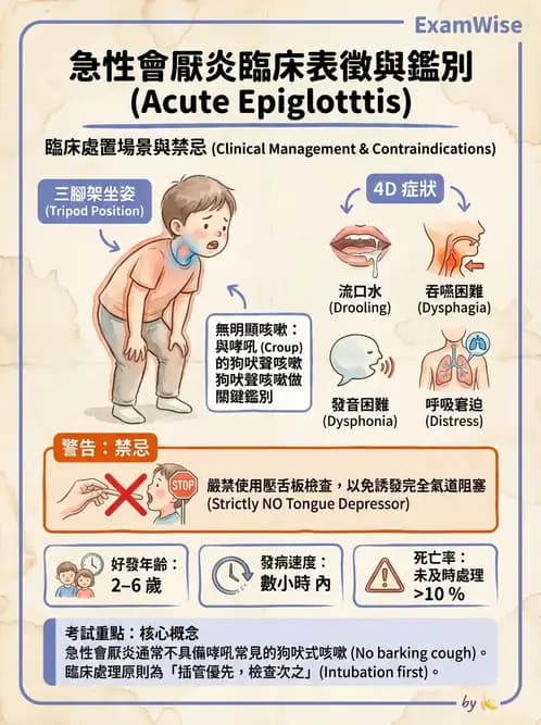 護理師 - 兒童呼吸系統疾病 - AI 圖文解析預覽