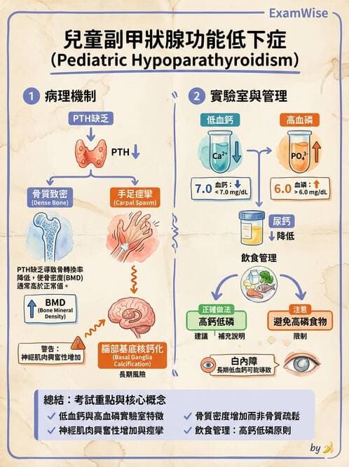 護理師 - 兒童內分泌與代謝疾病 - AI 圖文解析預覽