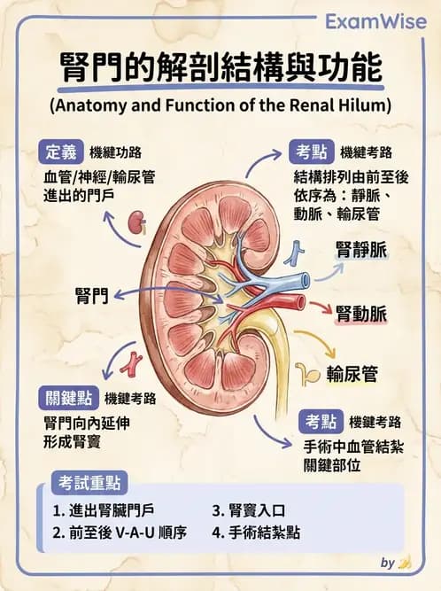 物治 - 消化泌尿生殖系統解剖 - AI 圖文解析預覽