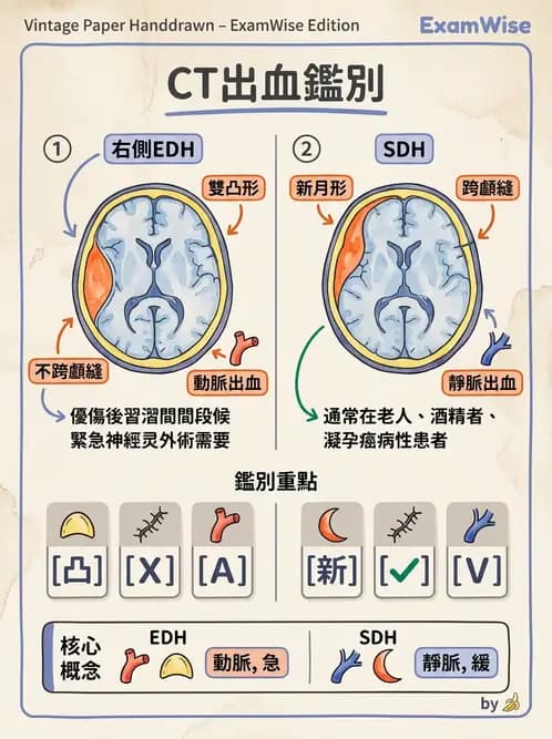 物治 - 腦血管疾病與腦外傷 - AI 圖文解析預覽
