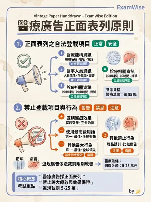 物治 - 醫療法規與設置標準 - AI 圖文解析預覽