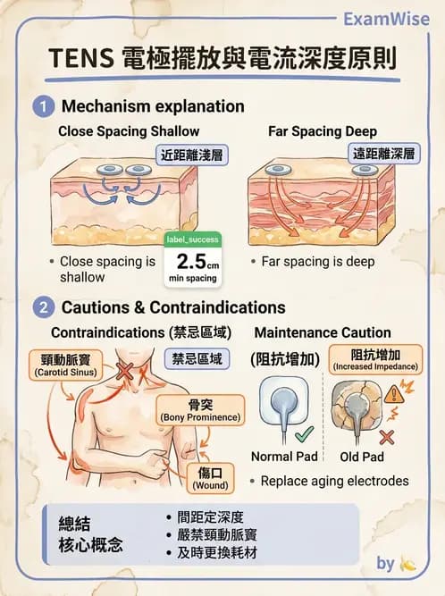 物治 - 經皮電刺激與電療基礎 - AI 圖文解析預覽