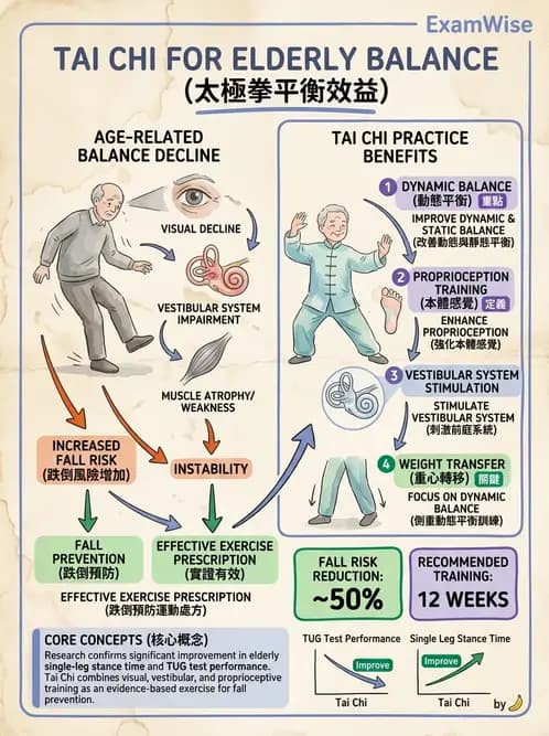 物治 - 跌倒預防與平衡訓練 - AI 圖文解析預覽