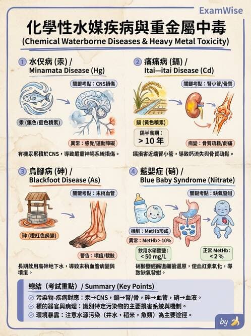 護理師 - 環境衛生與護理 - AI 圖文解析預覽