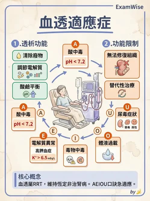 營養 - 透析治療飲食管理 - AI 圖文解析預覽
