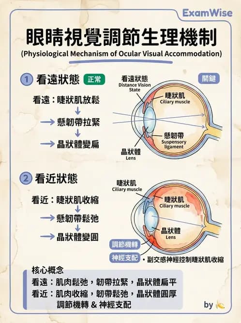 營養 - 神經系統生理學 - AI 圖文解析預覽