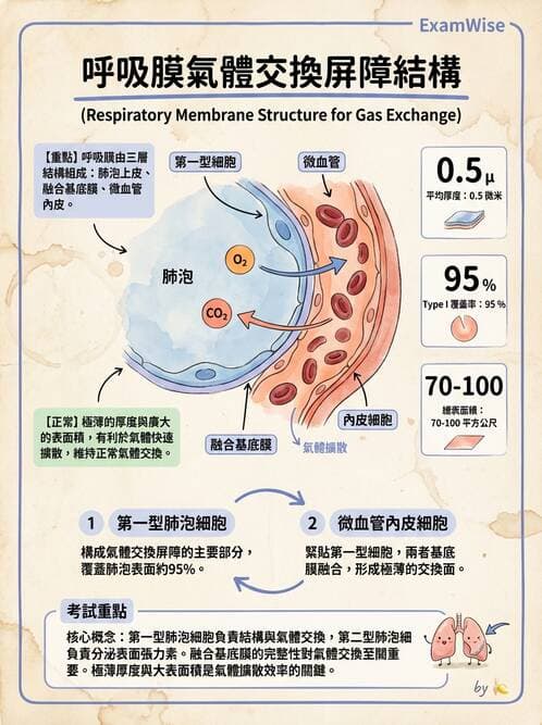 護理師 - 呼吸系統 - AI 圖文解析預覽