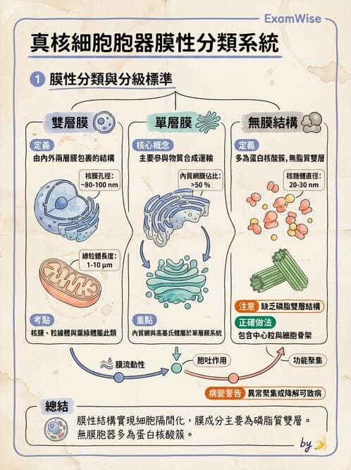 護理師 - 細胞生理 - AI 圖文解析預覽