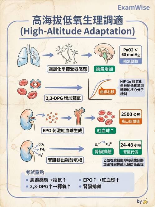 護理師 - 呼吸系統 - AI 圖文解析預覽