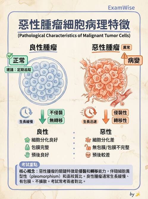 護理師 - 腫瘤及遺傳疾病 - AI 圖文解析預覽