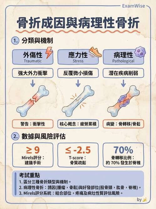 護理師 - 骨骼肌肉系統 - AI 圖文解析預覽