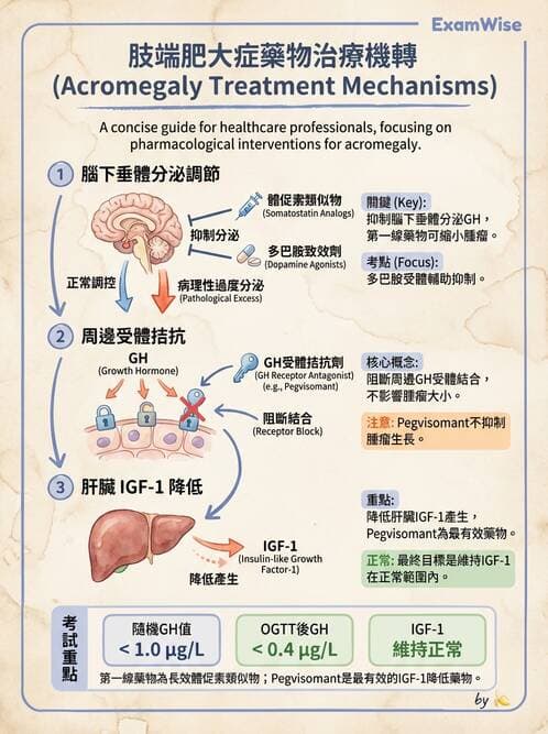 護理師 - 自泌素及藥物 - AI 圖文解析預覽