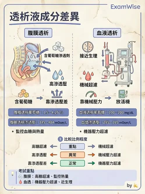 營養 - 透析治療飲食管理 - AI 圖文解析預覽