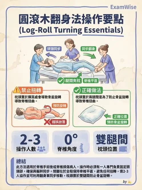 護理師 - 體位擺位與安全照護 - AI 圖文解析預覽