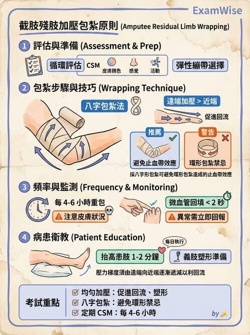 護理師 - 運動功能與傷口護理 - AI 圖文解析預覽