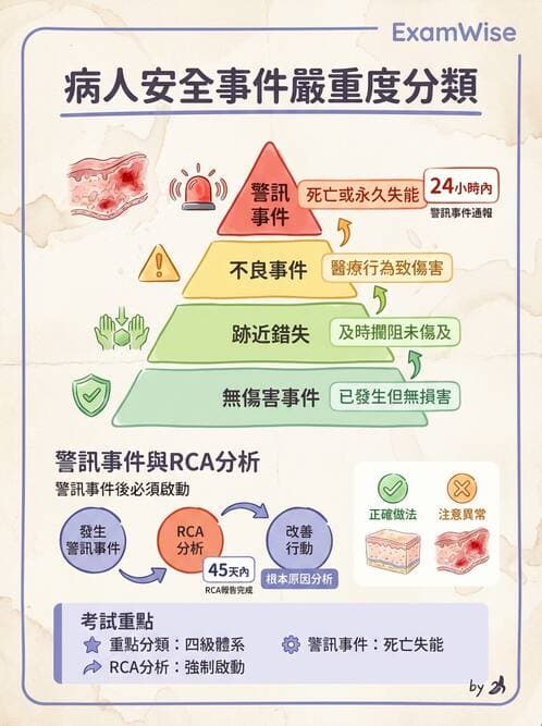 護理師 - 品質管理與病人安全 - AI 圖文解析預覽
