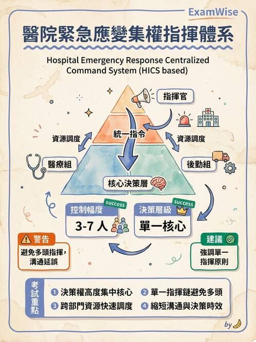 護理師 - 組織結構與溝通 - AI 圖文解析預覽