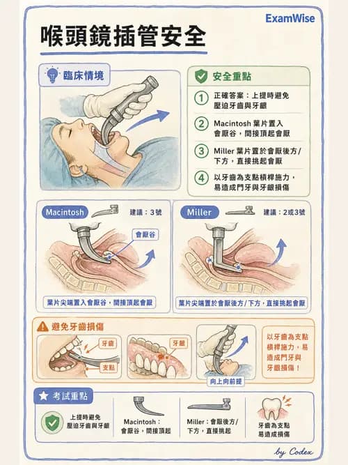 麻醉專護 - 呼吸道評估與處置 - AI 圖文解析預覽
