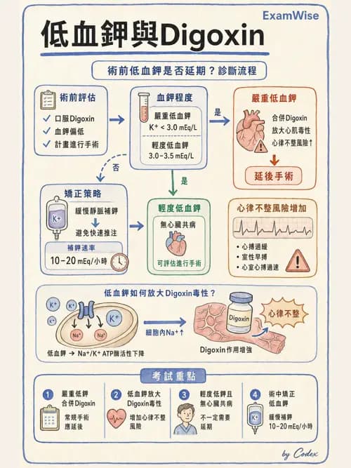麻醉專護 - 內分泌與代謝疾病評估 - AI 圖文解析預覽