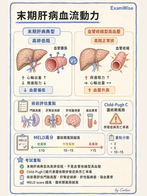 麻醉專護 - 腎臟肝臟疾病與神經生理評估 - AI 圖文解析預覽