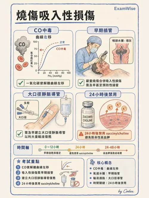 麻醉專護 - 創傷、燒傷與重症麻醉 - AI 圖文解析預覽