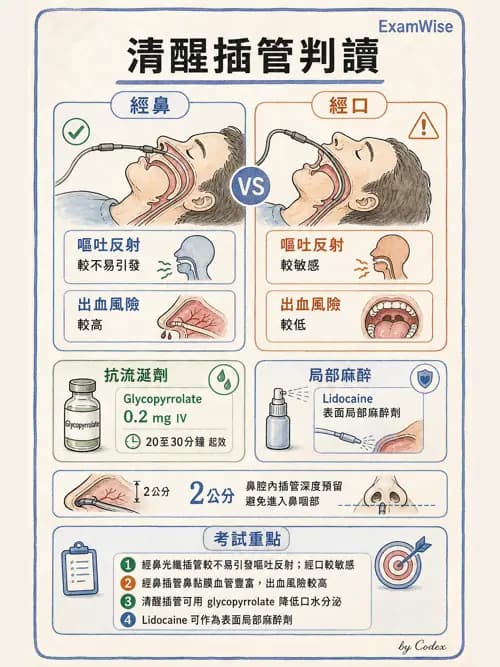 麻醉專護 - 呼吸道評估與處置 - AI 圖文解析預覽