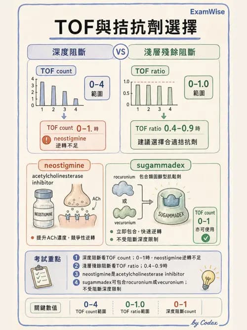 麻醉專護 - 肌肉鬆弛劑與拮抗劑 - AI 圖文解析預覽