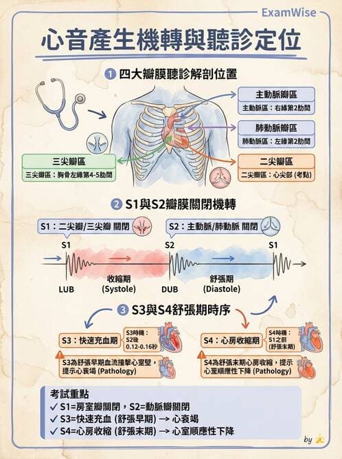 護理師 - 心臟衰竭與心律不整 - AI 圖文解析預覽