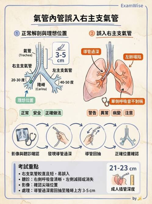 護理師 - 呼吸衰竭與胸腔護理 - AI 圖文解析預覽