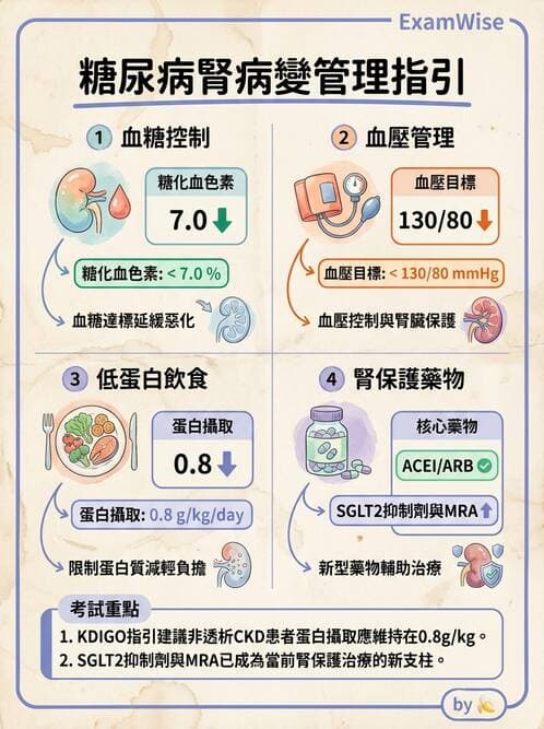 護理師 - 糖尿病併發症護理 - AI 圖文解析預覽