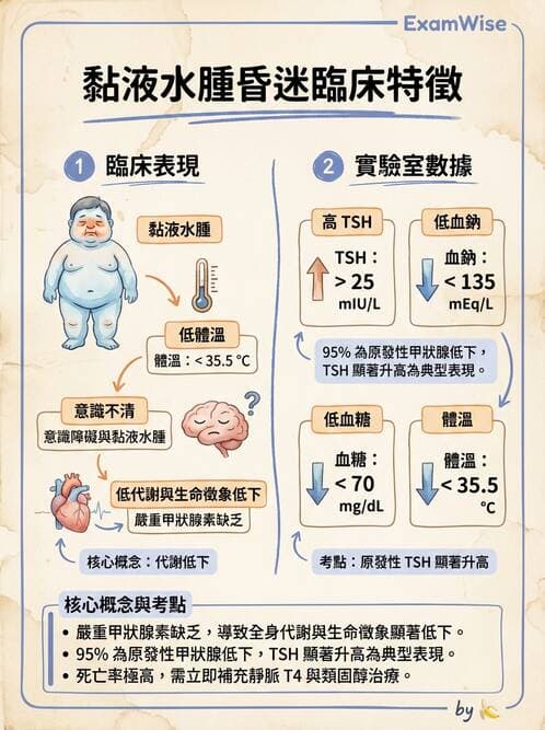 護理師 - 甲狀腺與副甲狀腺疾病 - AI 圖文解析預覽