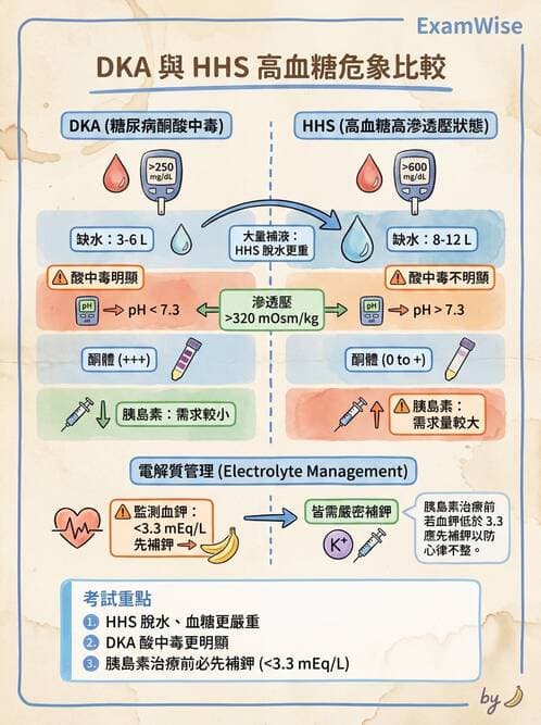 護理師 - 糖尿病併發症護理 - AI 圖文解析預覽