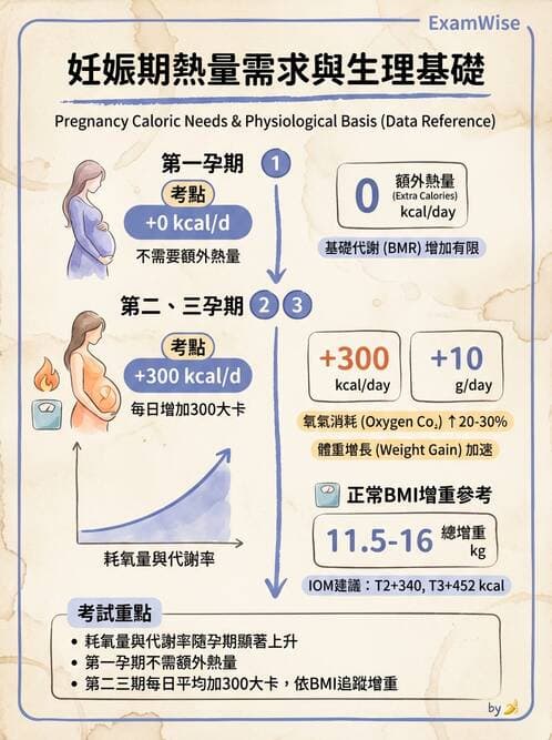 護理師 - 孕期營養心理與衛生政策 - AI 圖文解析預覽