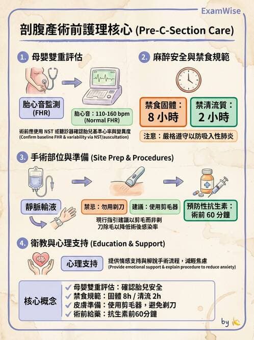 護理師 - 分娩過程與產科急症 - AI 圖文解析預覽