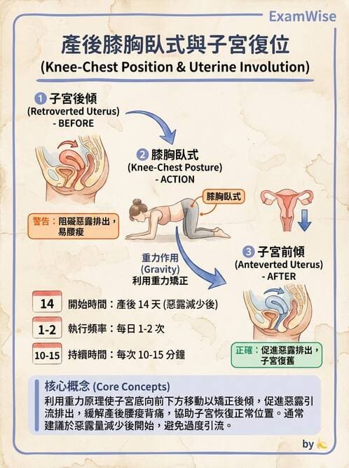 護理師 - 產後生理恢復與護理 - AI 圖文解析預覽