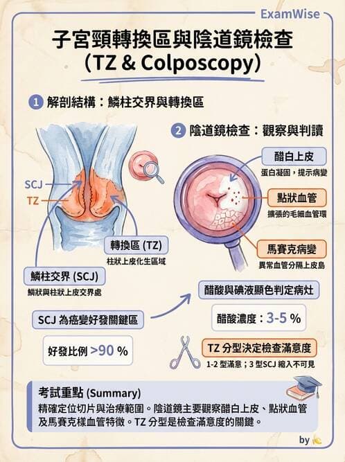 護理師 - 婦科腫瘤與感染 - AI 圖文解析預覽