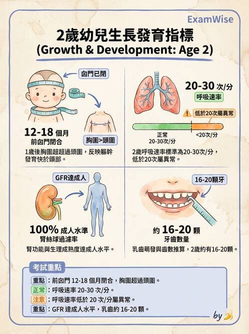 護理師 - 兒童生長發展與評估 - AI 圖文解析預覽