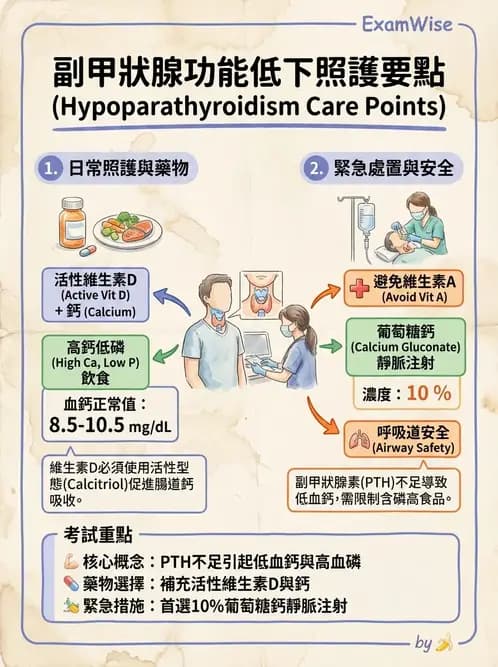 護理師 - 兒童內分泌與代謝疾病 - AI 圖文解析預覽