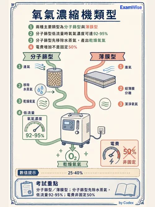 呼吸治療師 - 醫療氣體製造與儲存 - AI 圖文解析預覽