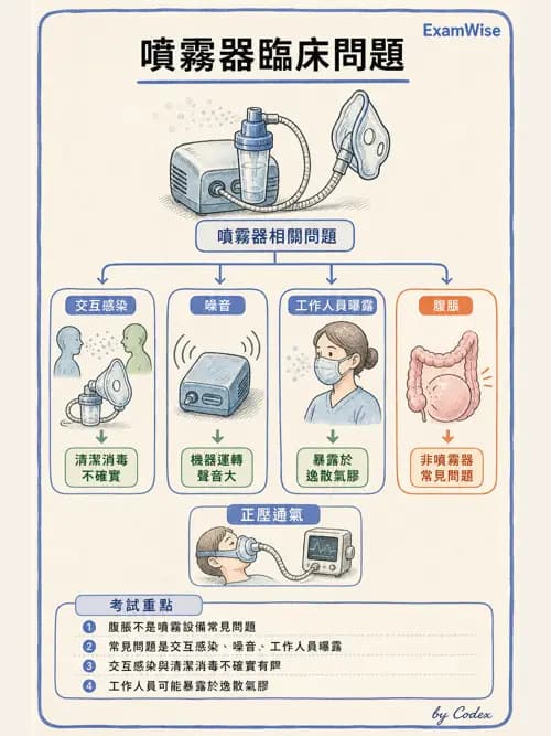 呼吸治療師 - 吸入性藥物噴霧設備 - AI 圖文解析預覽