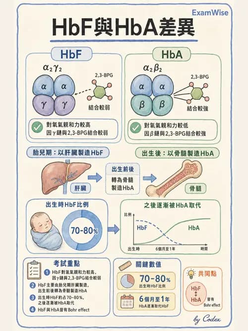 呼吸治療師 - 氣體擴散、交換與肺部代謝 - AI 圖文解析預覽