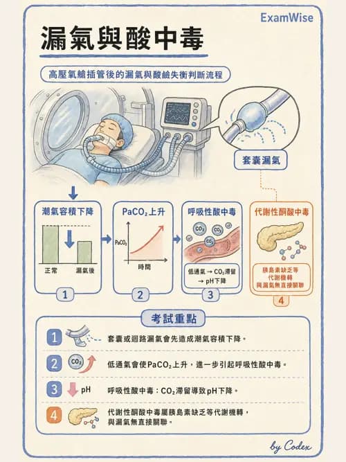 呼吸治療師 - 高壓氧治療 - AI 圖文解析預覽