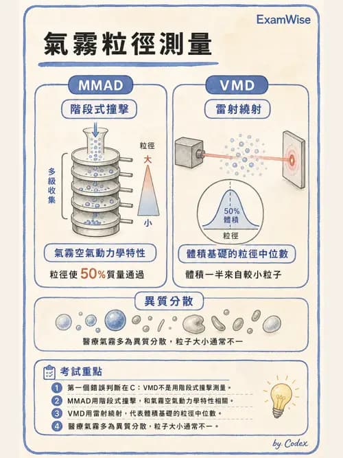 呼吸治療師 - 吸入性藥物噴霧設備 - AI 圖文解析預覽